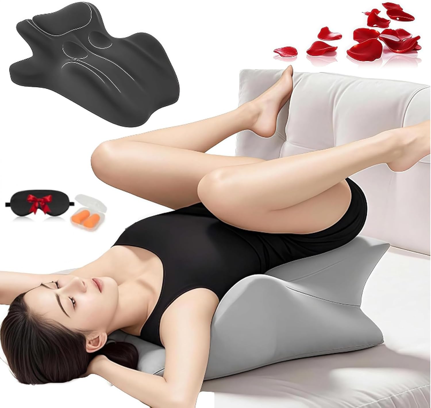Vireon Sweet Spot Pillow for Couples Cuddling and Comfort