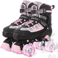 MammyGol Adjustable Kids Roller Skates with Light Up Wheels - Durable
