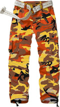 Women's Cotton Casual Military Cargo Pants - 8 Pocket Comfort Clothing