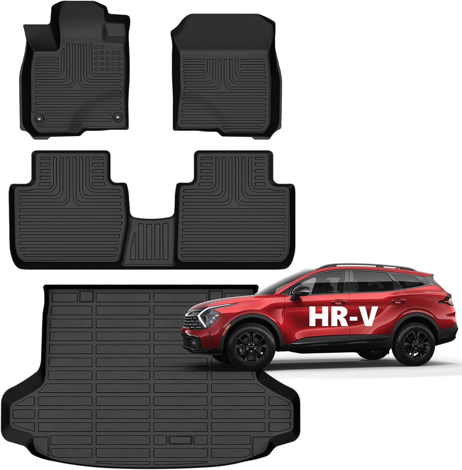 Custom Fit Honda HR-V Floor Mats for All Weather Protection