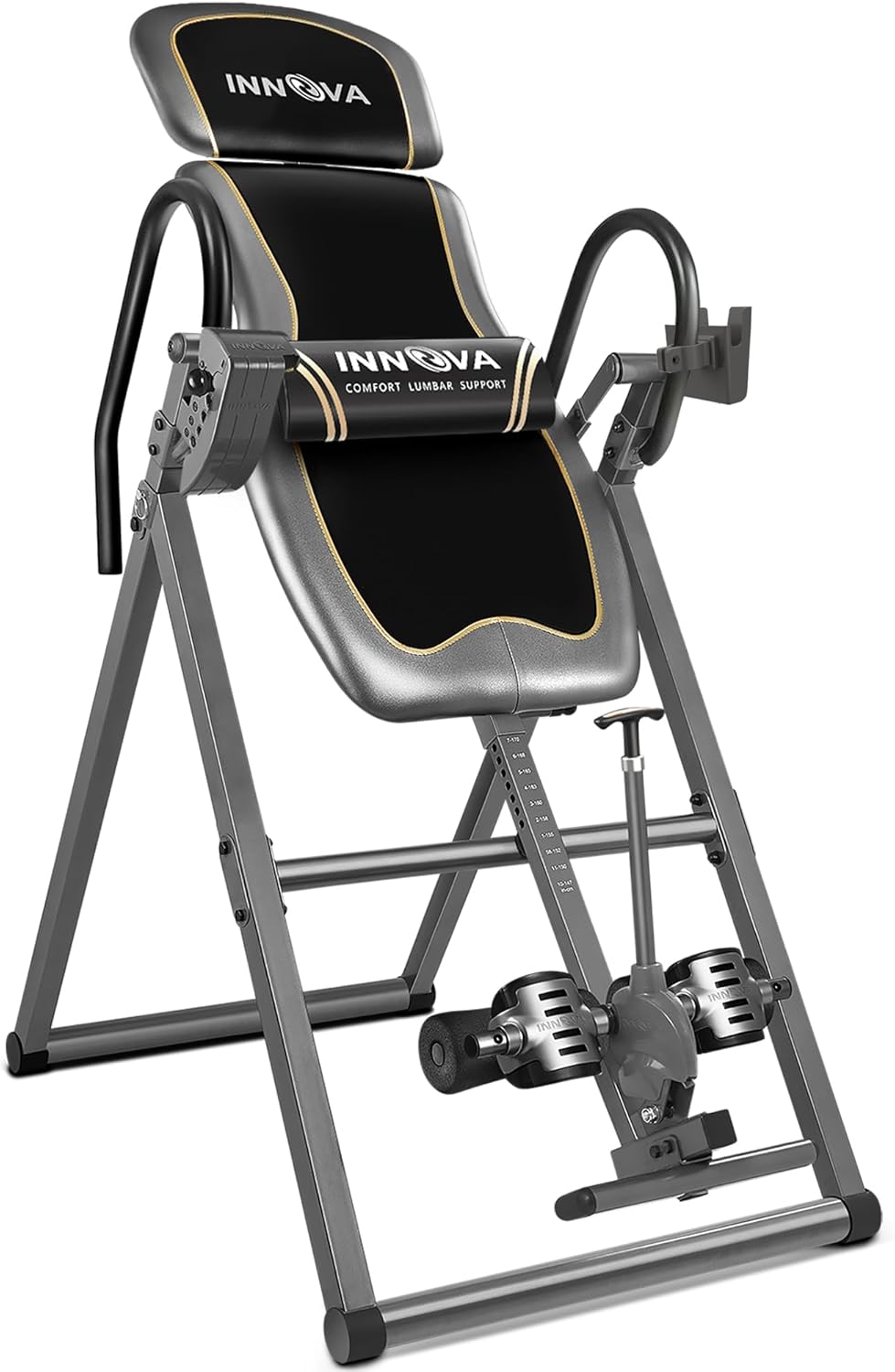 Innova Inversion Table with Adjustable Headrest and 300 lb Capacity