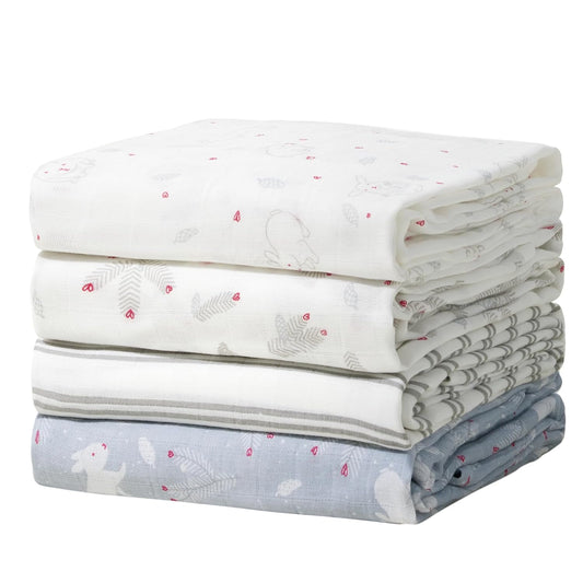 Ultra-Soft Momcozy Swaddle Blanket Set