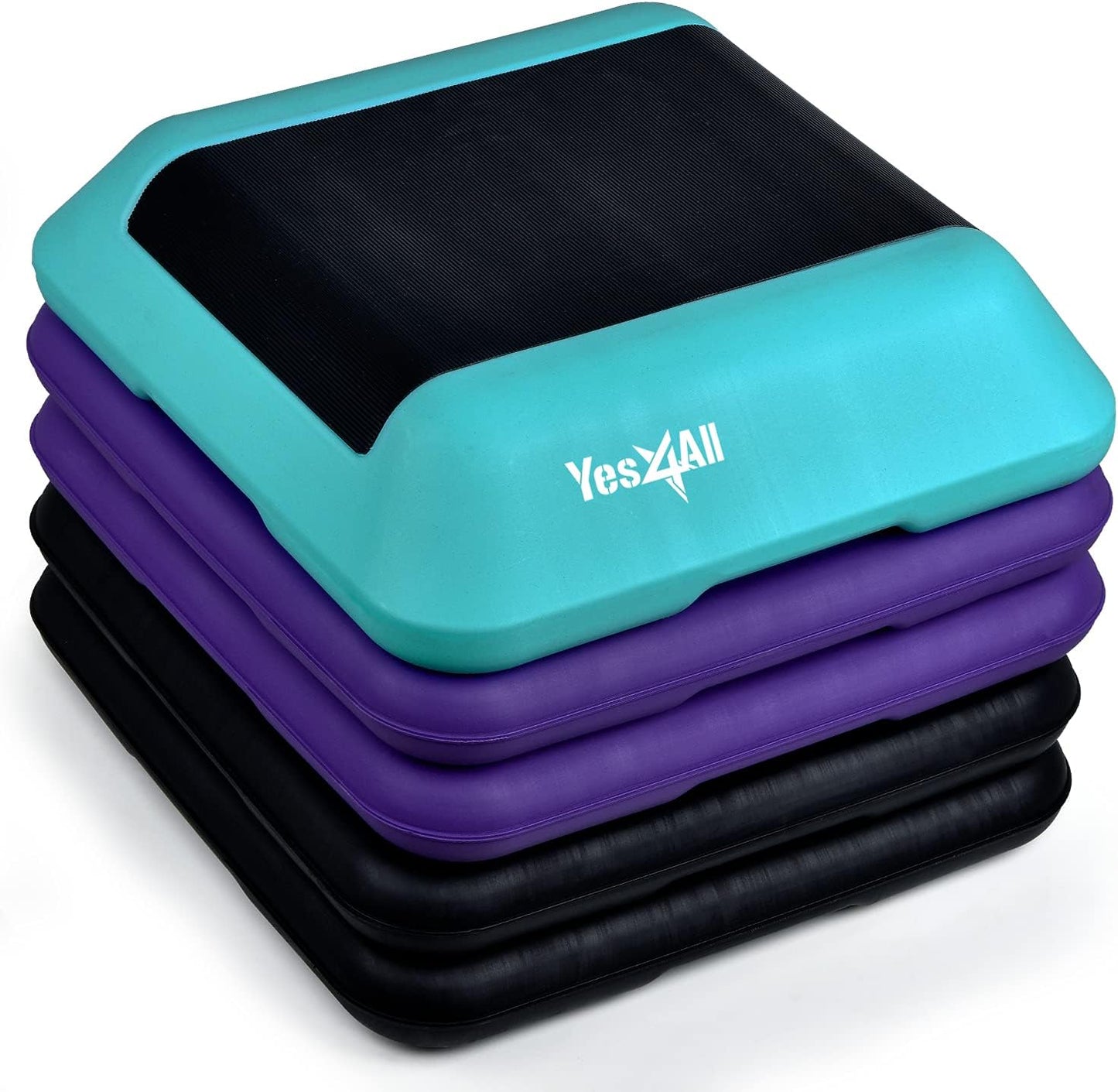Yes4All Adjustable High Step Aerobic Platform for Home Gym