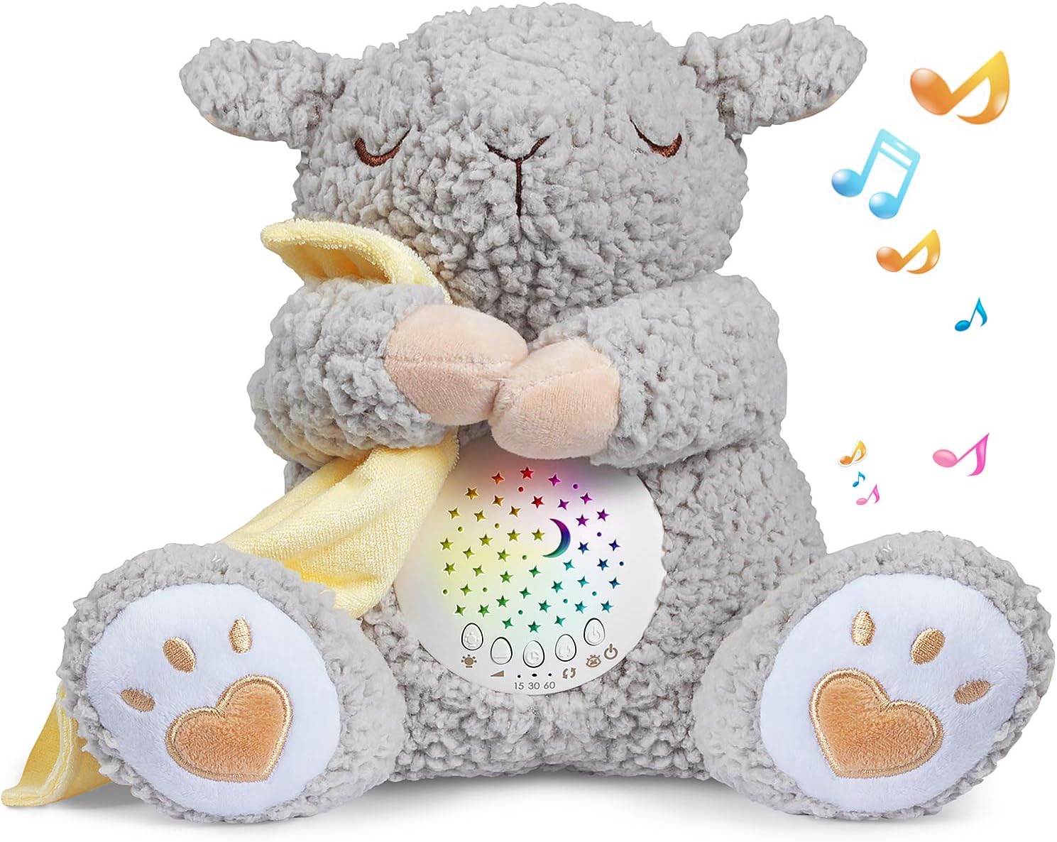 BEREST Rechargeable Baby Sleep Soother with Heartbeat Sensor
