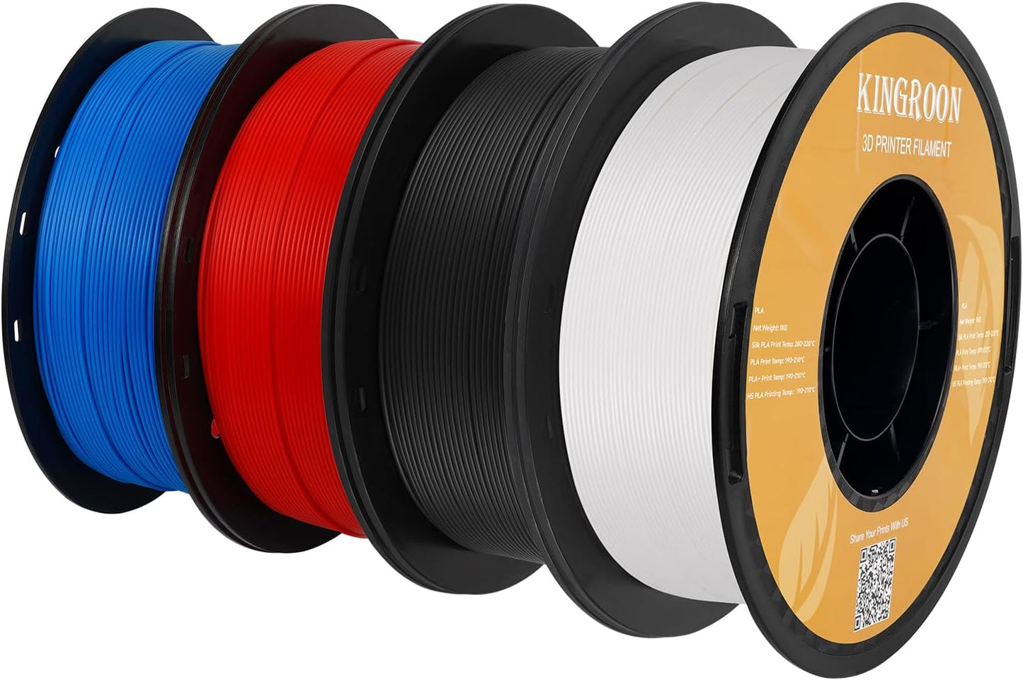 Kingroon High Speed PLA Bundle Printer Filament for 3D Printing