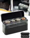Coin Holder for Car Change Organizer Larger Capacity - Tidy Console