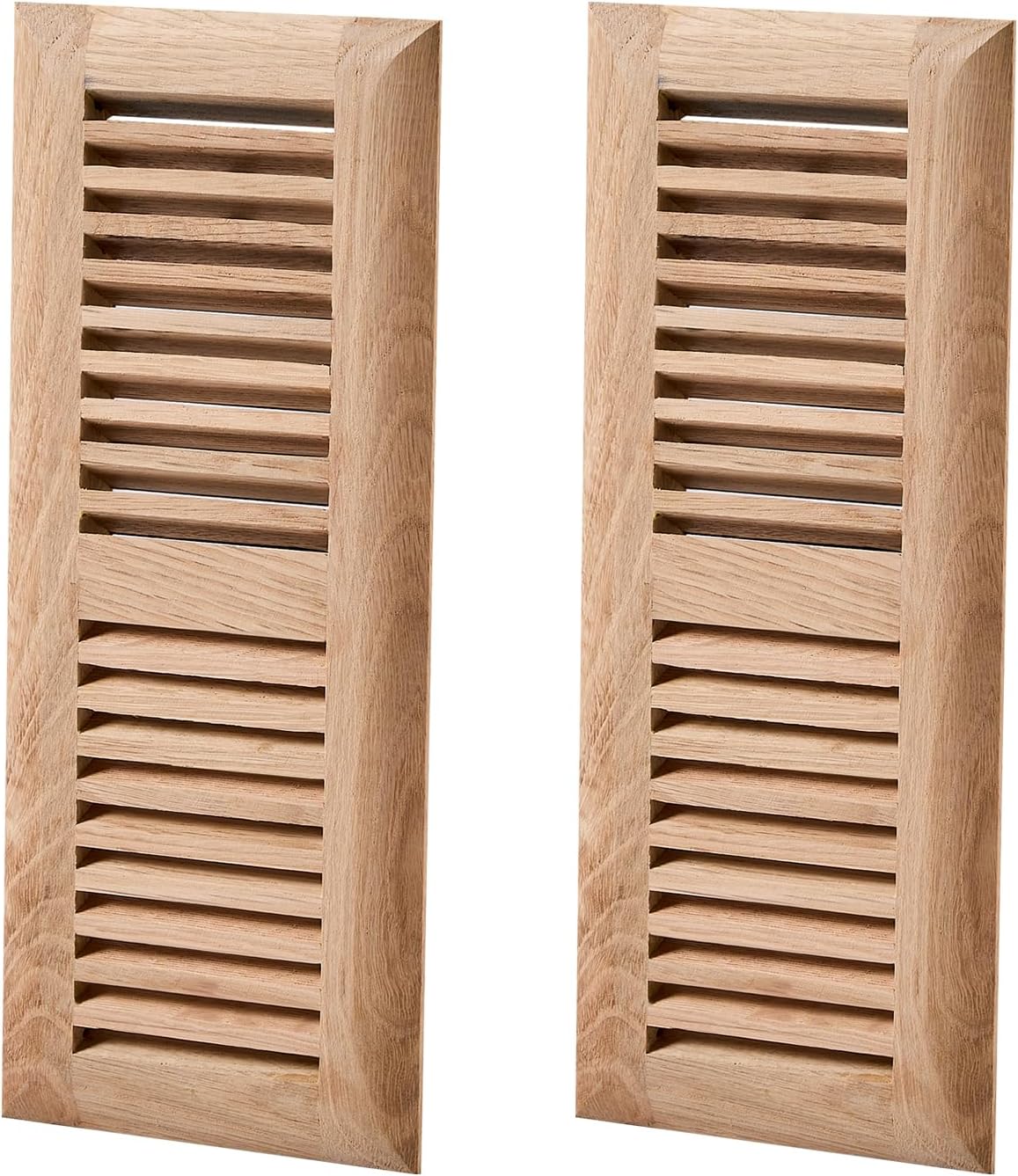 Homewell Red Oak Wood Floor Register 4x12 Inch Drop in Vent