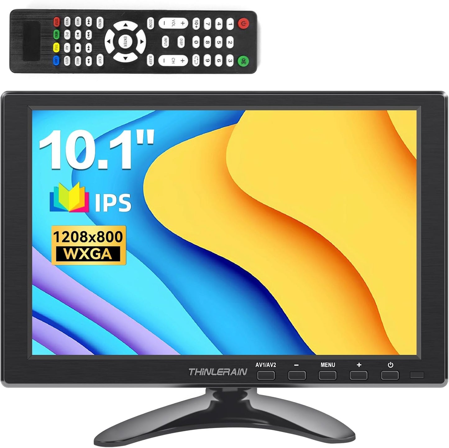 10.1 inch Monitor with HDMI VGA AV BNC USB for Versatile Use