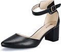 IN2 Pedazo Dress Shoes Low Block Heels - Comfortable Chunky Pumps