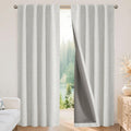 Blackout Curtains for Bedroom 2 Panels 66in x 108in - Total Light