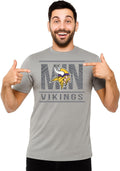 Zubaz NFL Men's Short Sleeve Team Graphic T-Shirt - Bold (Style 5KJH)
