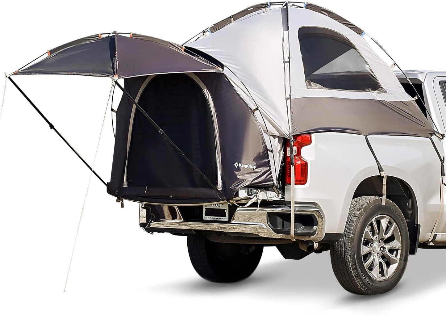 KingCamp 6.5ft Truck Bed Tent: Sun Awning & Deluxe Comfort