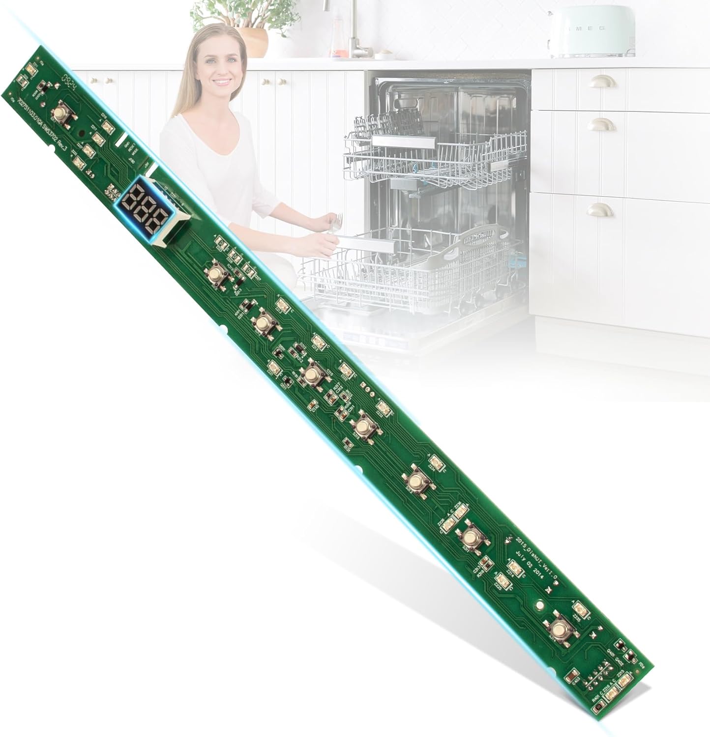 WD21X23462 Dishwasher Control Board for GE Models - Easy Install