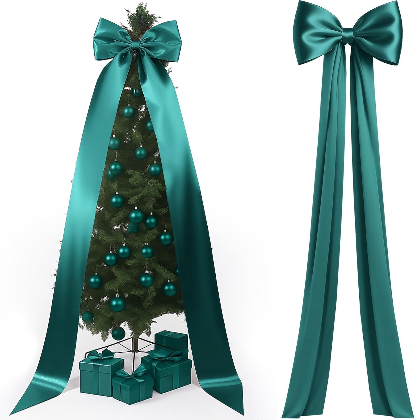 Extra Large Christmas Tree Topper Bow for Stunning Holiday Decor
