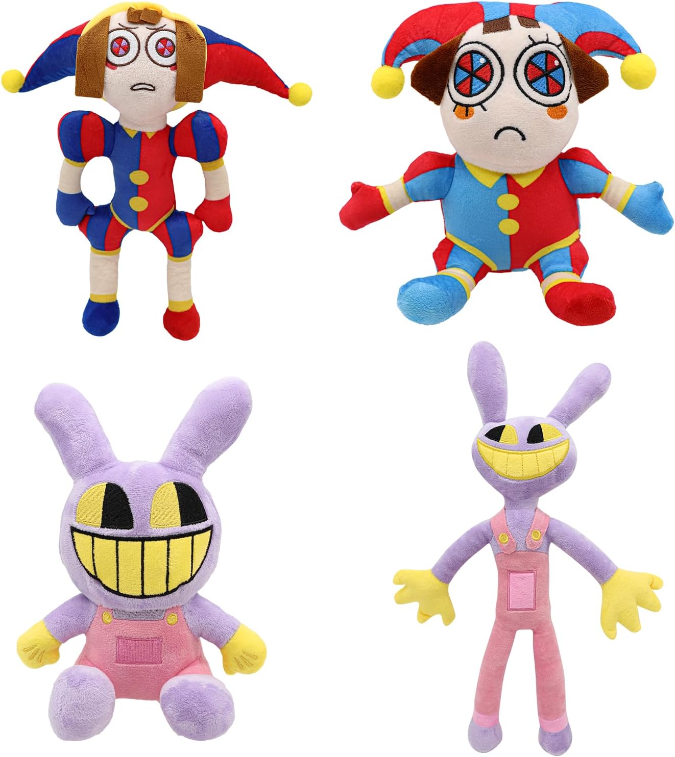 The Amazing Digital Circus Plush 4pcs Pomni Plushies Toy Gift