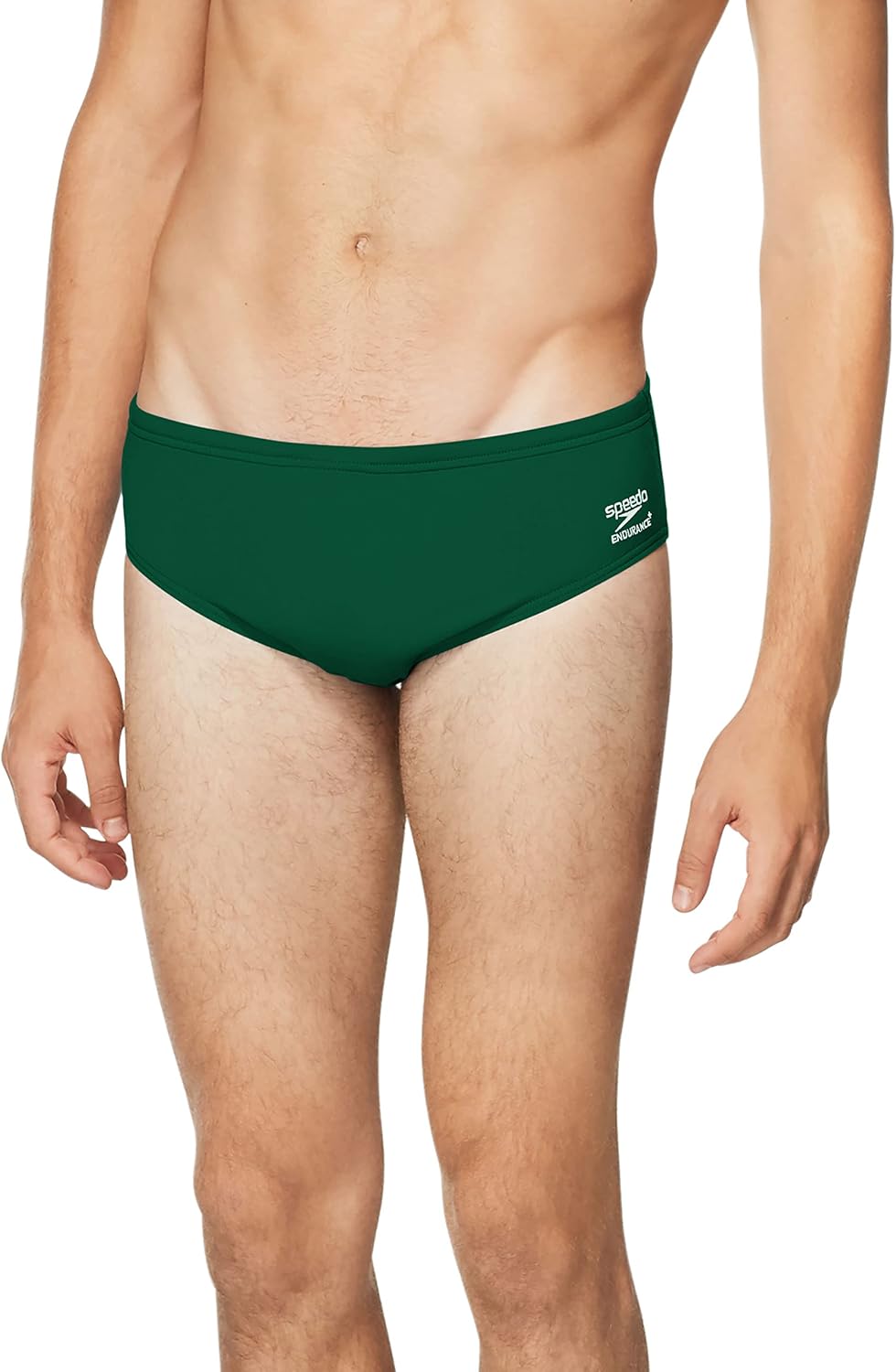 Speedo Men's Standard Swimsuit Brief Endurance+ Solid for Comfort
