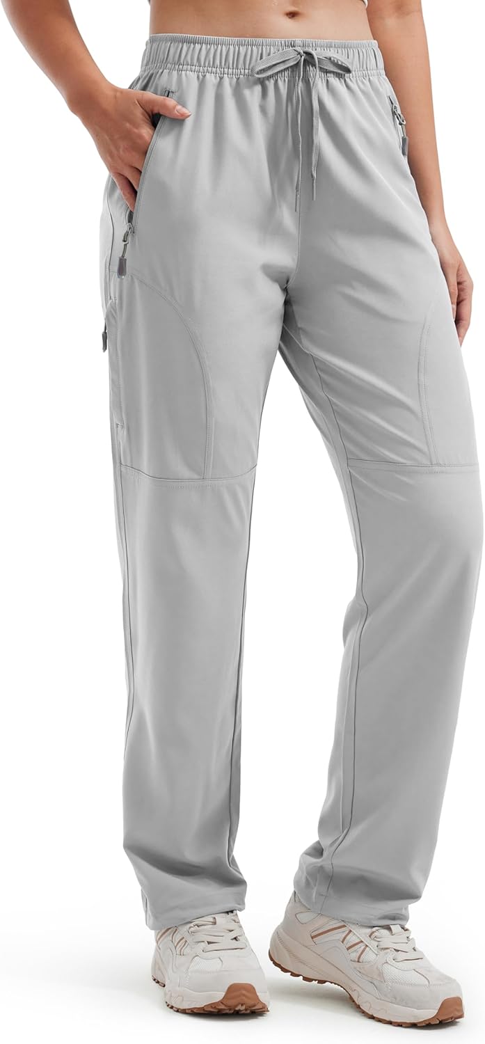Libin Women's Hiking Pants Lightweight Quick Dry Cargo Pants