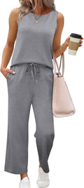 SAMPEEL Two Piece Sets for Women Summer Outfits - Travel Friendly