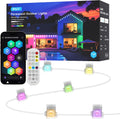 Permanent Outdoor RGB Eaves Lights 100ft Smart Strip - Year-Round