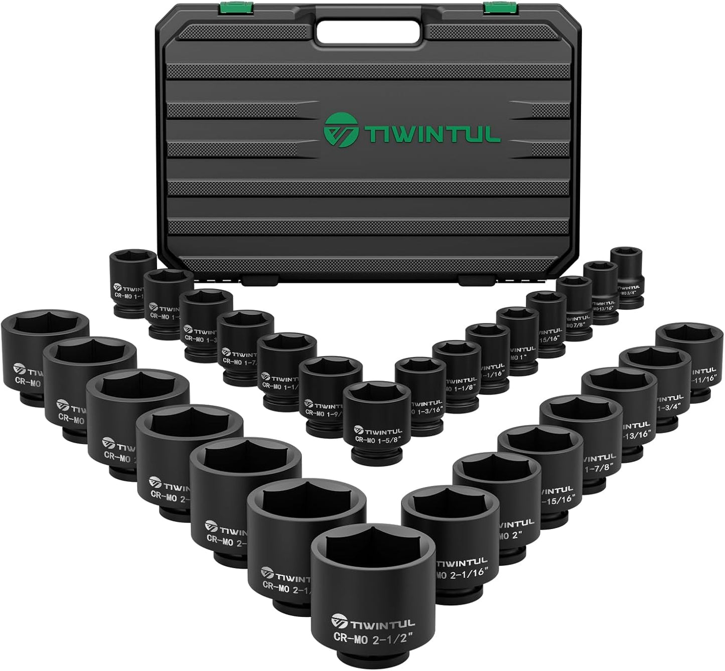 3/4 Drive Impact Socket Set for Heavy-Duty Industrial Use