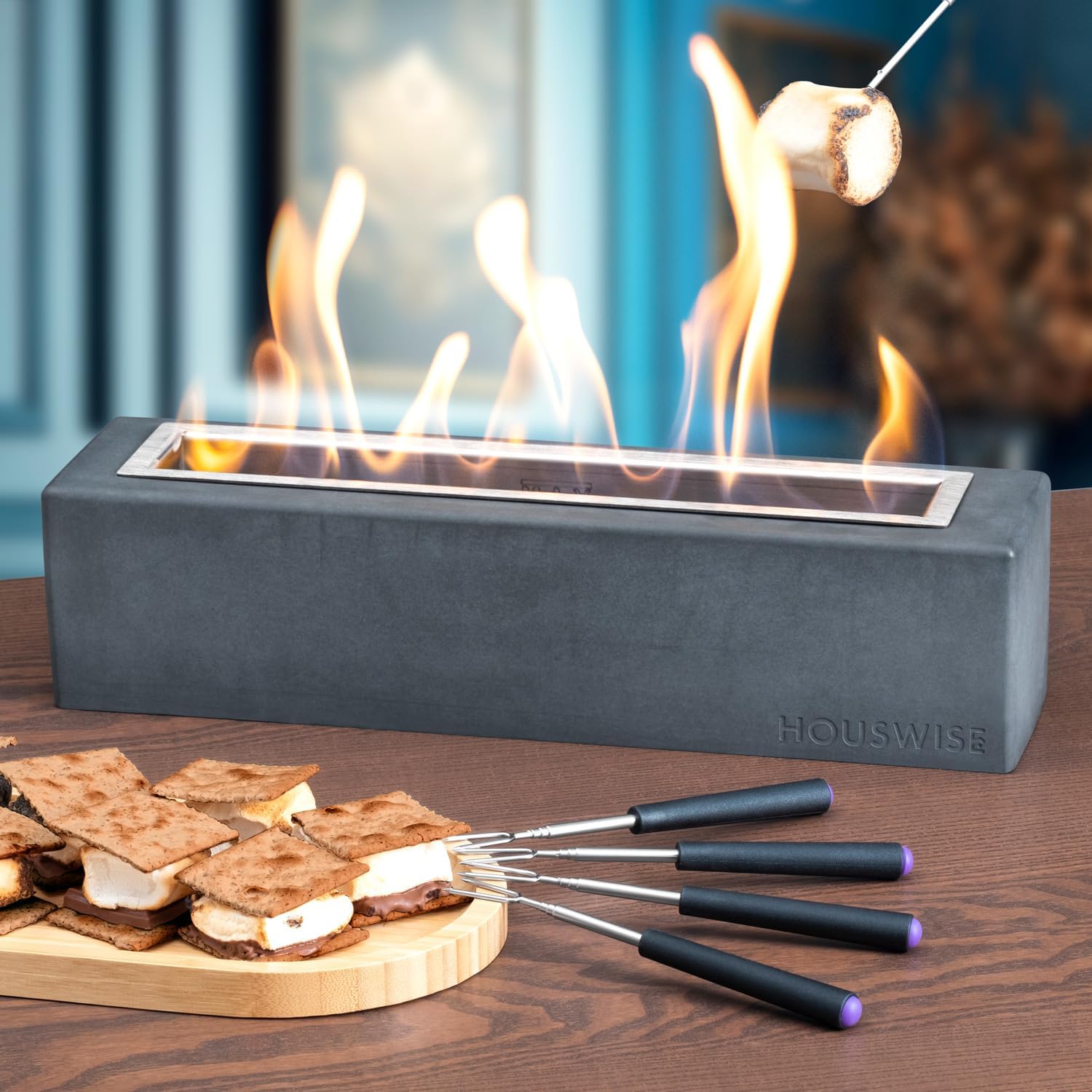 Tabletop Fire Pit for Indoor and Outdoor Ambience Upgrade