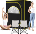 Detox Duo Sauna Set: 2 Chairs, Home Spa Tent