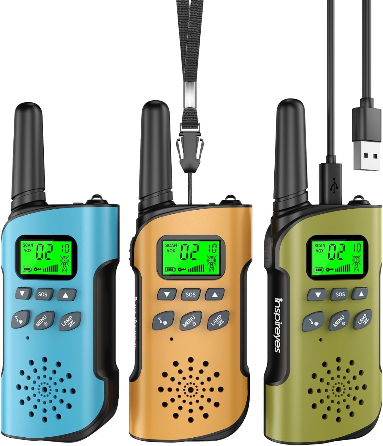 Rechargeable Walkie Talkies for Kids - Fun Outdoor Communication