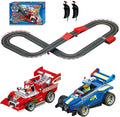 Carrera GO Battery Operated 1:43 Scale Slot Car Racing Set - Paw