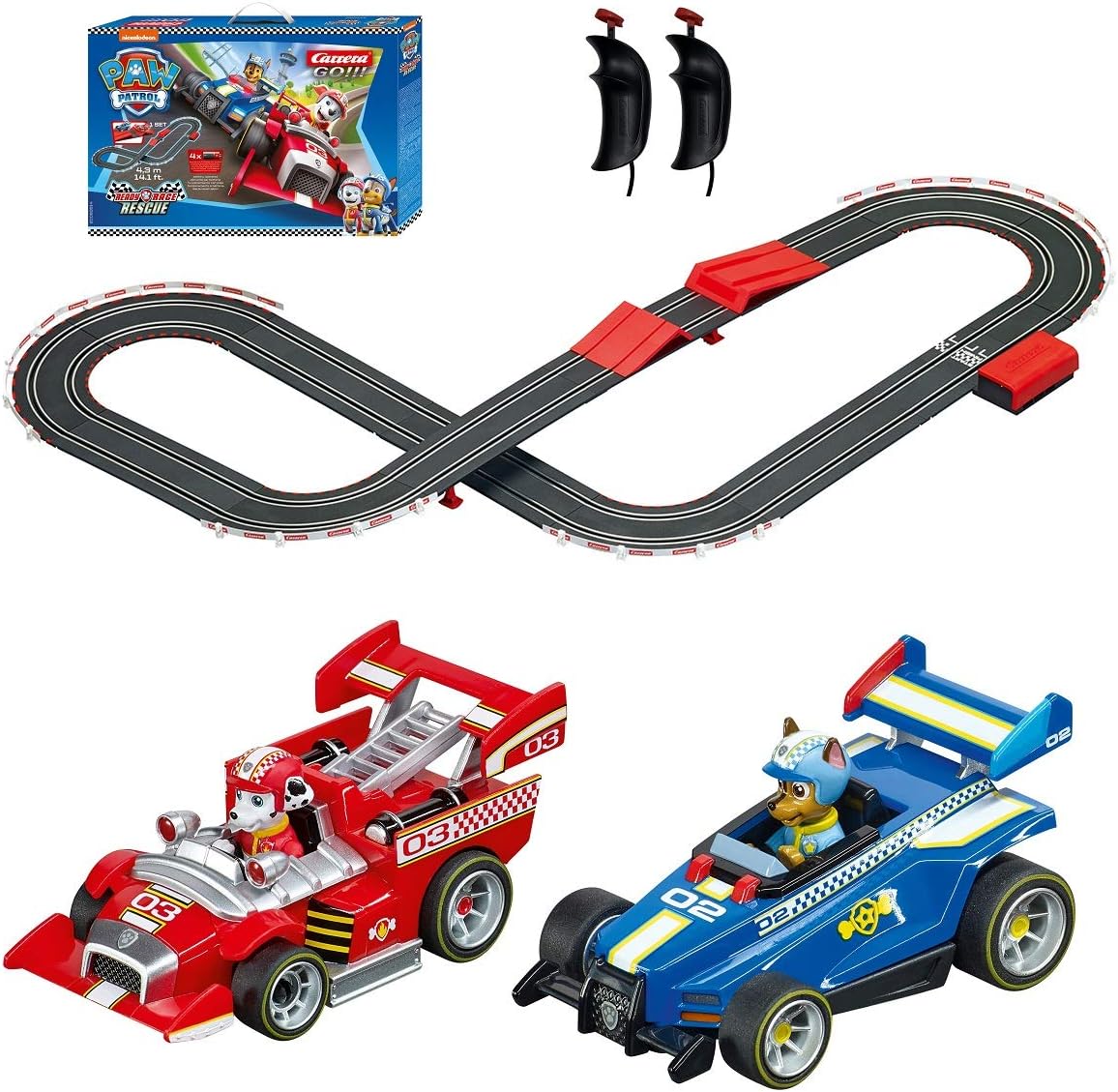 Carrera GO Battery Operated Slot Car Racing Set for Kids Fun