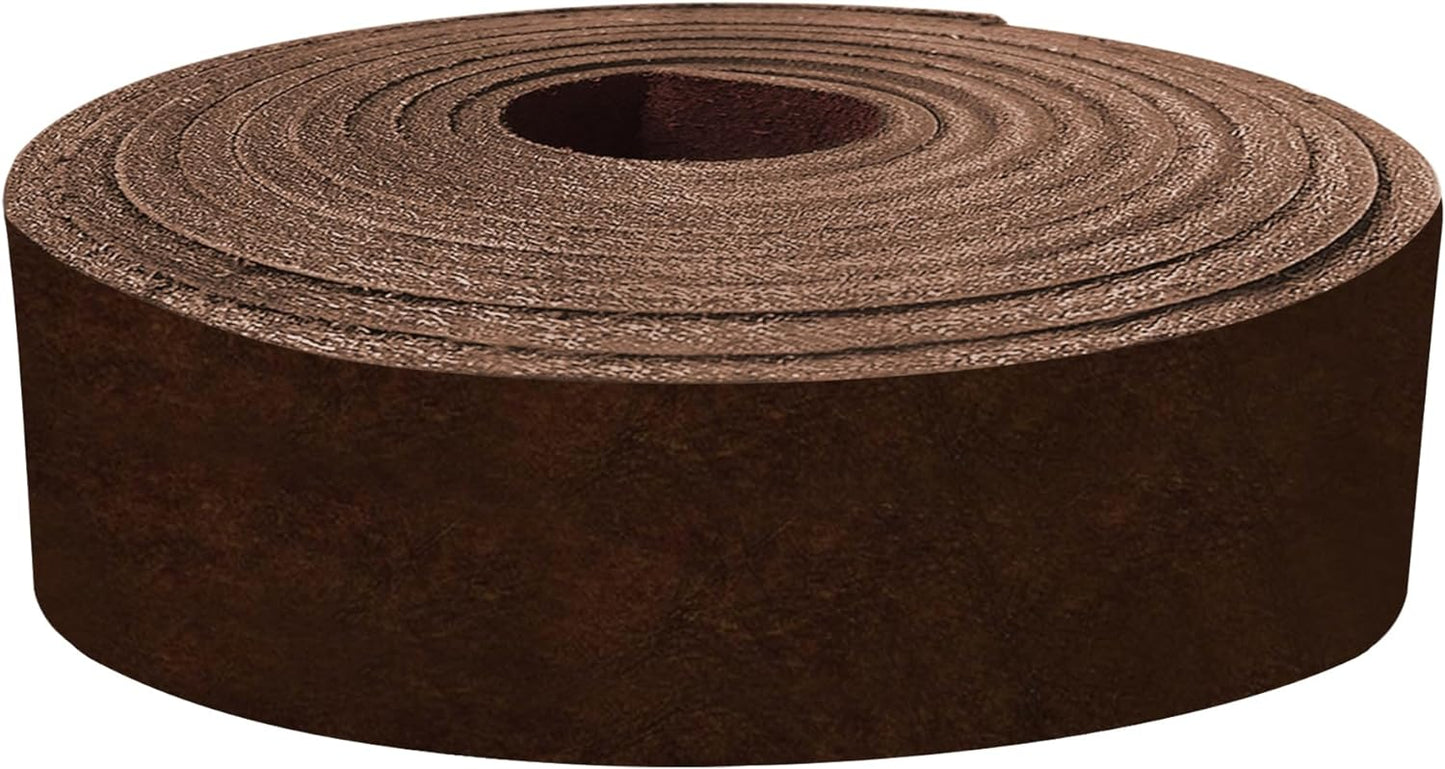 Latigo Leather Belt Straps for Heavy Duty Crafts & Projects