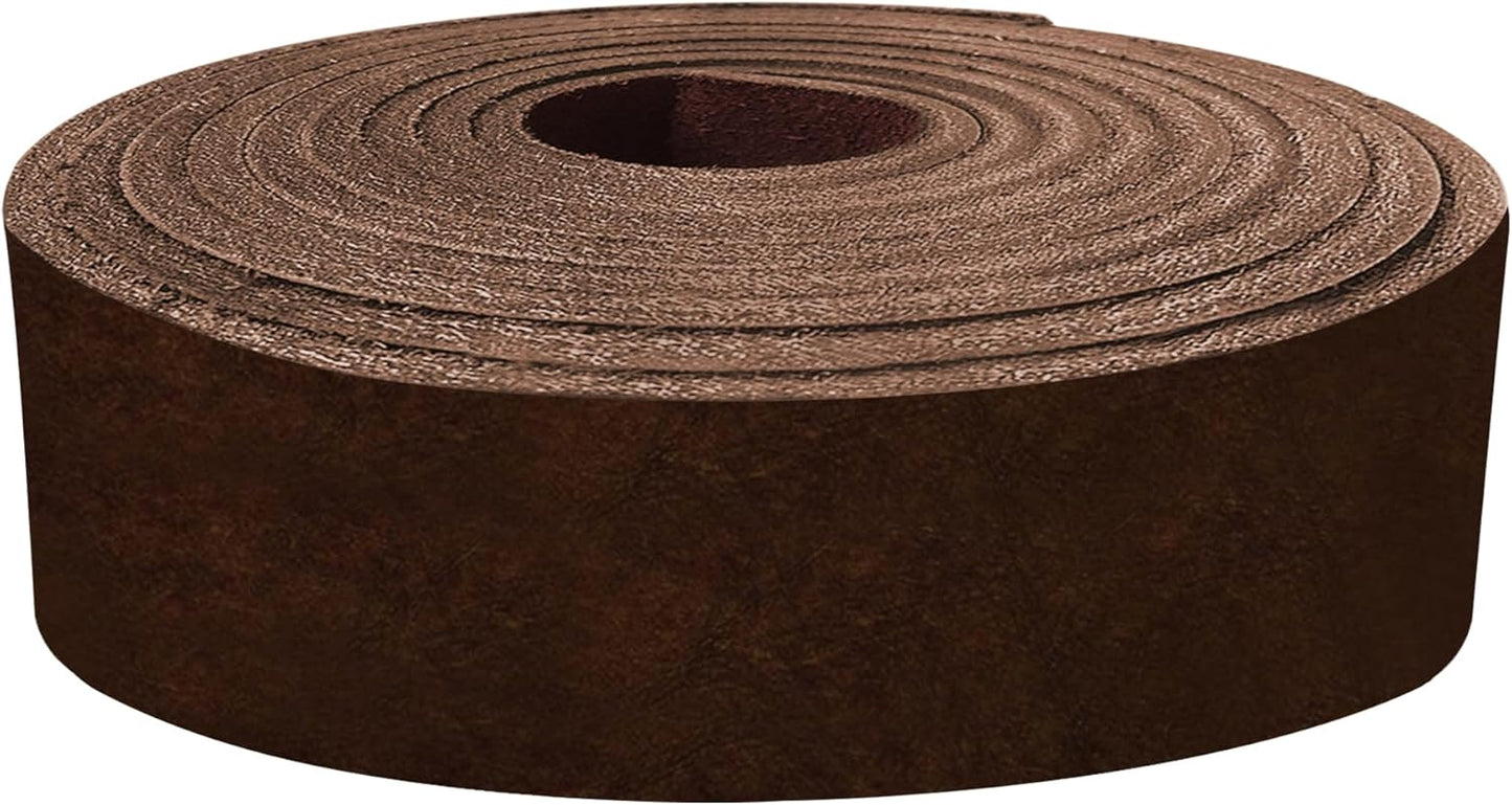 Latigo Leather Belt Straps for Crafts - Heavy Duty Quality