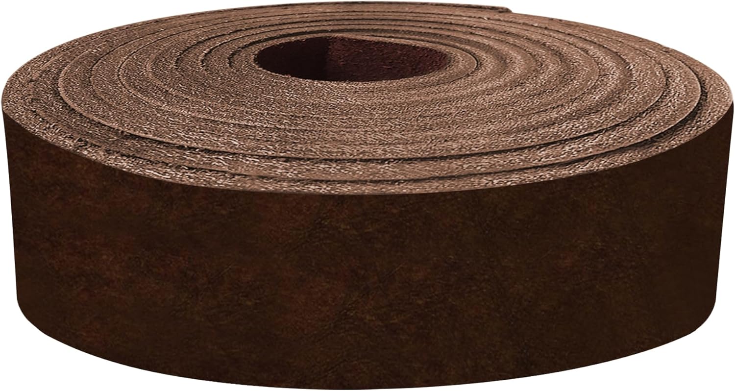 Latigo Leather Belt Straps for Crafts - Heavy Duty Quality