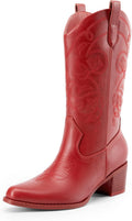 Cowboy Boots for Women Mid Calf Western Boots (Style RR84)
