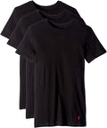 POLO Slim Fit Wicking Crew Undershirts 3-Pack - Comfortable Everyday