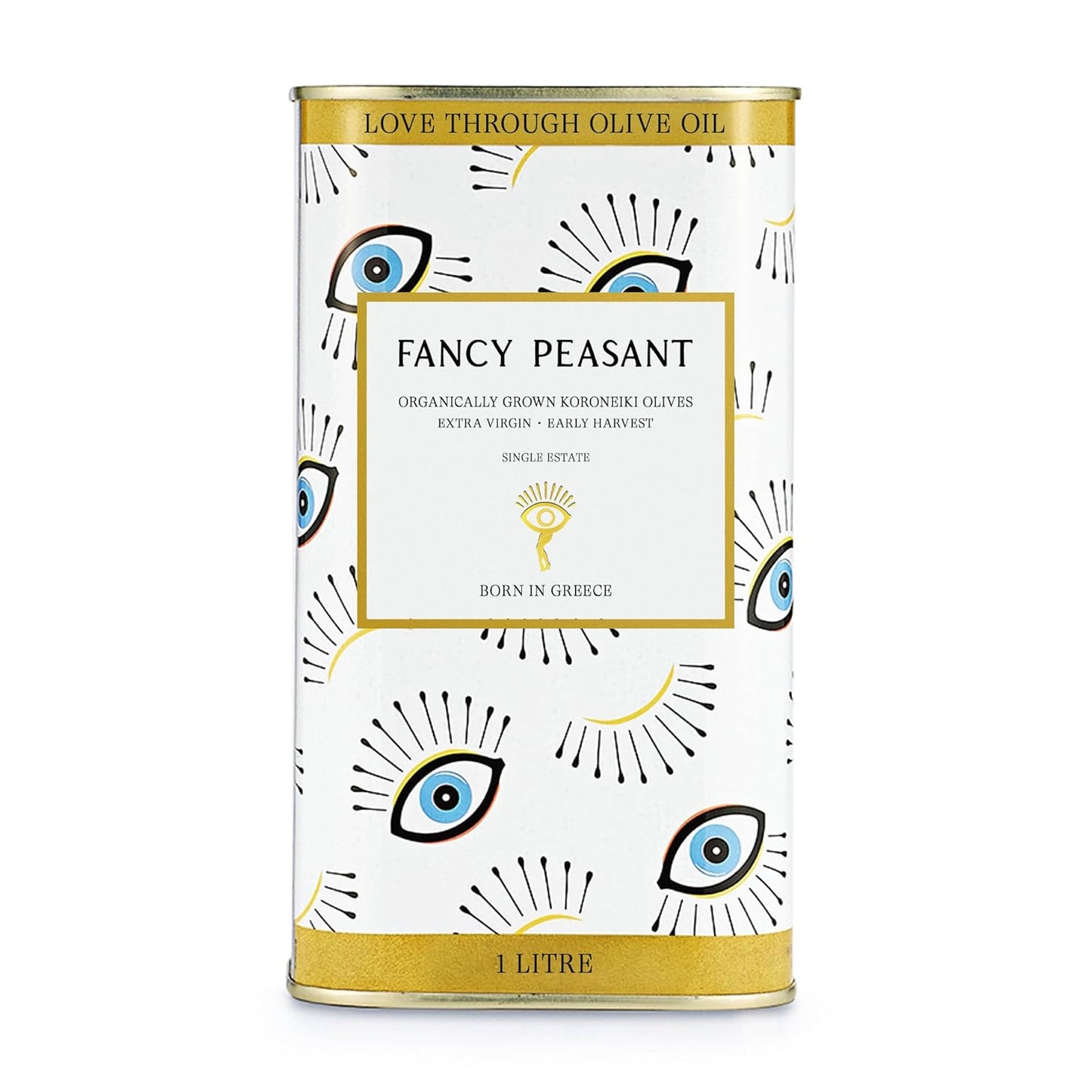 Fancy Peasant Everything Olive Oil: Premium Greek EVOO 1L Tin