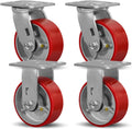 SY America 5ft x 2ft Heavy Duty Caster Wheels - 4000 lb Set