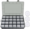 FULLCASE Coin Capsules 46mm with Foam Gasket for Collectors