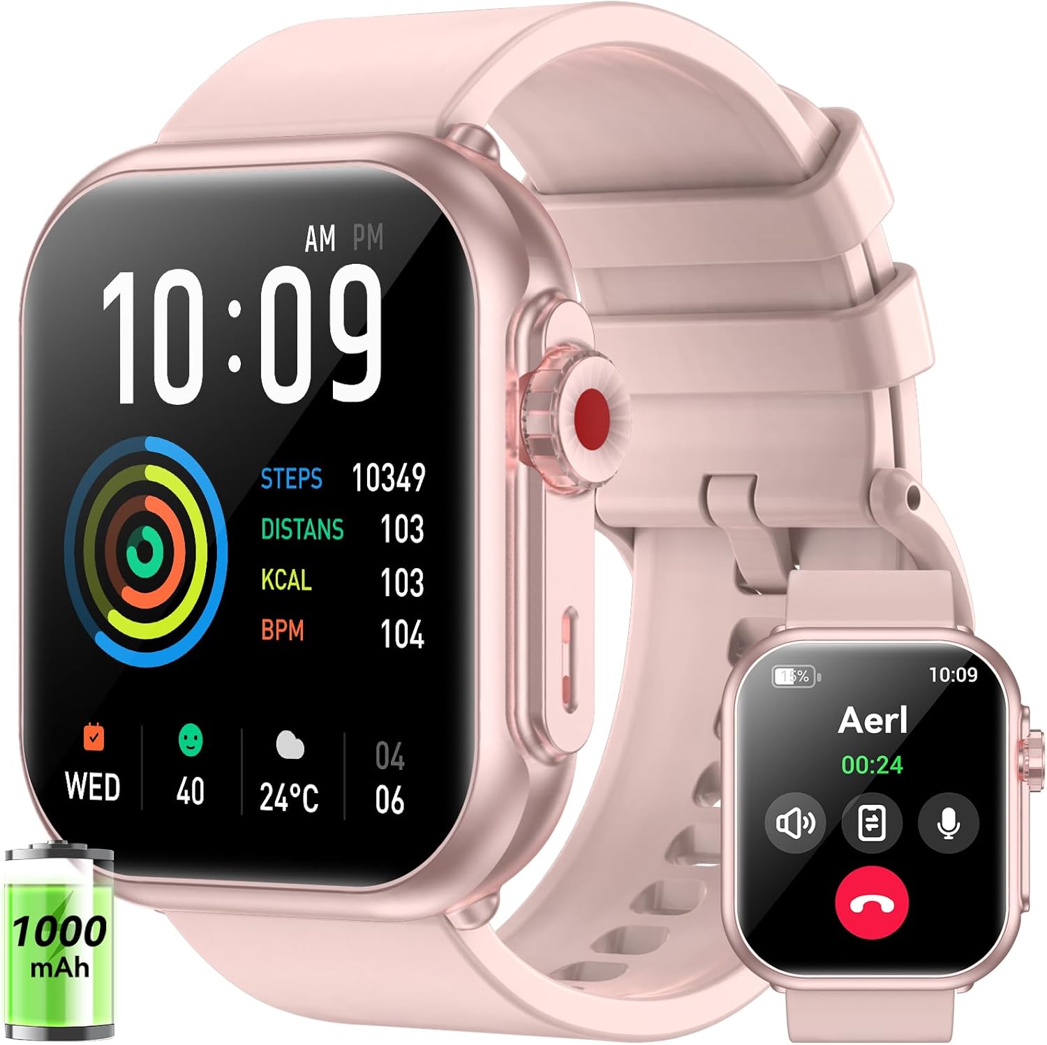 Smart Watch for Men Women with 100-Day Standby and 110+ Modes