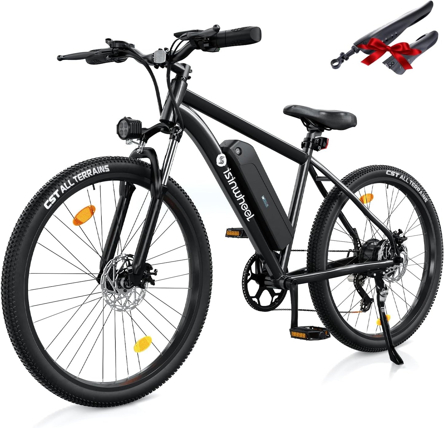 isinwheel M10 Electric Bike for Adults with 500W Motor Power