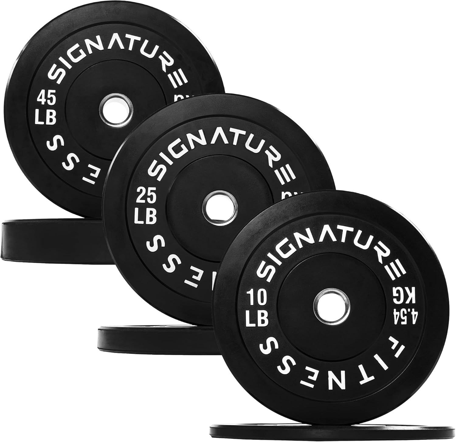 Olympic Bumper Plates Set for Strength Training & Weightlifting