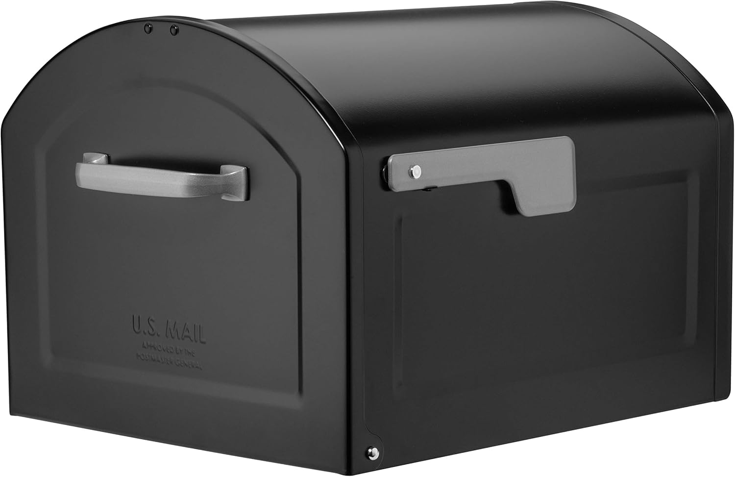 Architectural Mailboxes Centennial Postmount Mailbox in Black