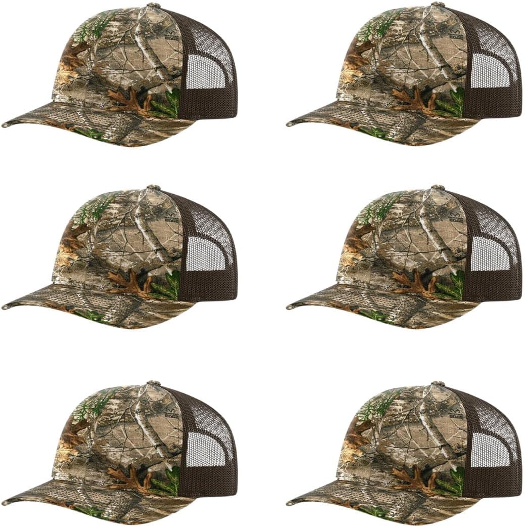 Richardson 112 Classic Six-Panel Adjustable Snapback Trucker Cap