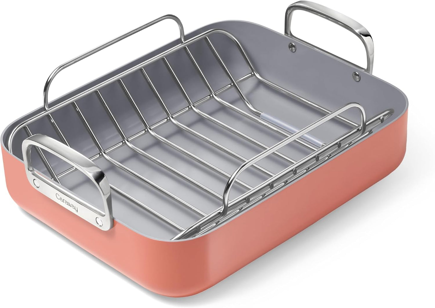 Caraway Roasting Pan - 16x13 Non-Stick Ceramic Coated Pan
