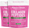 Collagen Peptides Powder - Hydrolyzed Collagen with Digestive Enzymes
