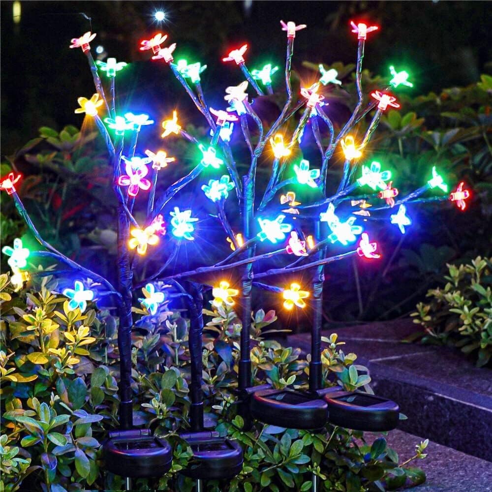 Solar Garden Lights Waterproof Decorative 6Pack for Outdoor Use