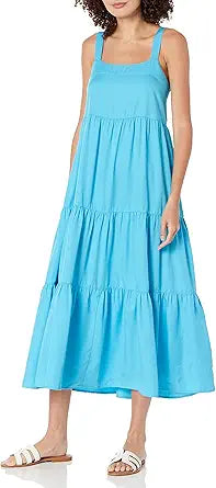 Britt Tiered Maxi Tent Dress for Effortless Summer Style