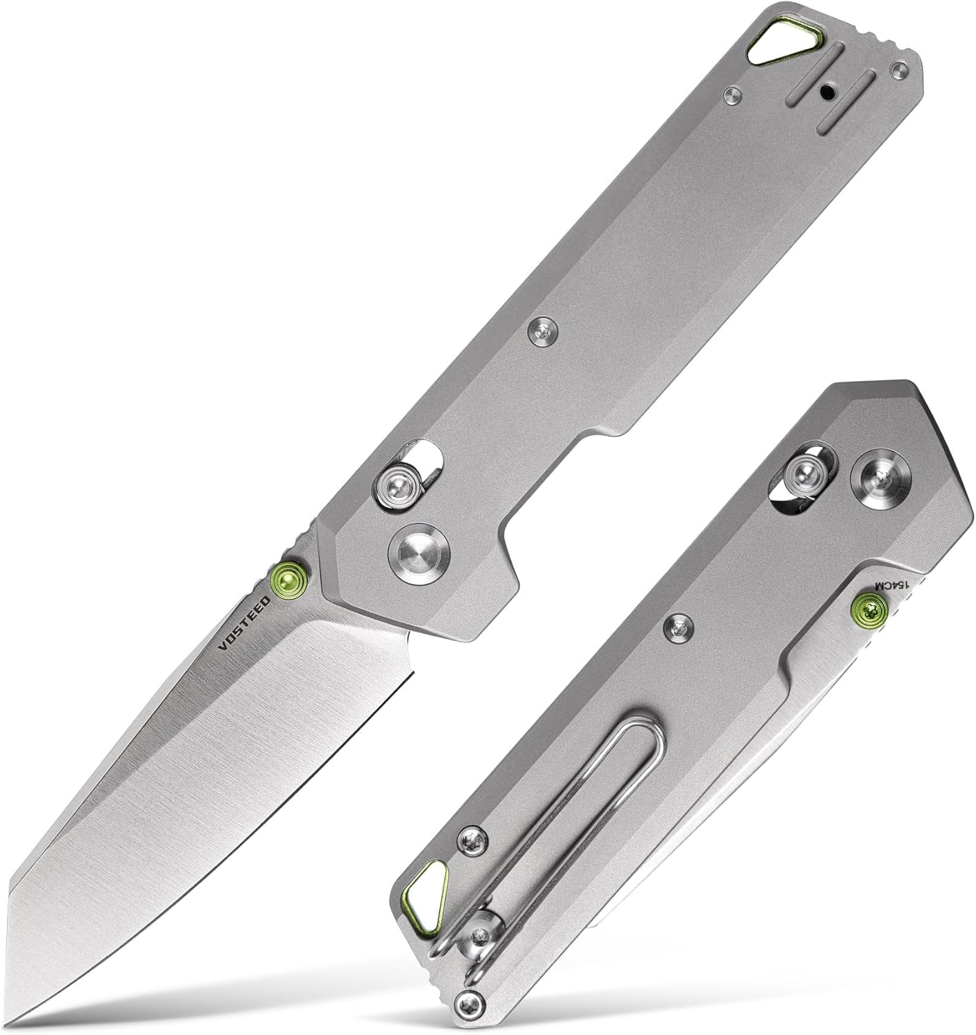 Vosteed Ultra Thin EDC Pocket Knife with 2.9in 154CM Blade