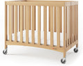 Foundations Travel Sleeper Compact Folding Crib - Natural Wood