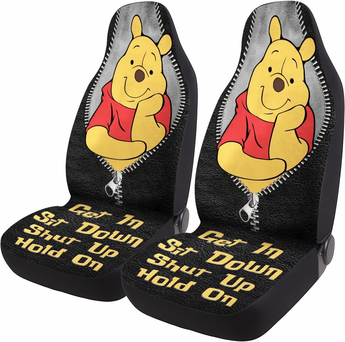 Cute Honey Bear Car Seat Covers for Sedan Truck SUV Gifts