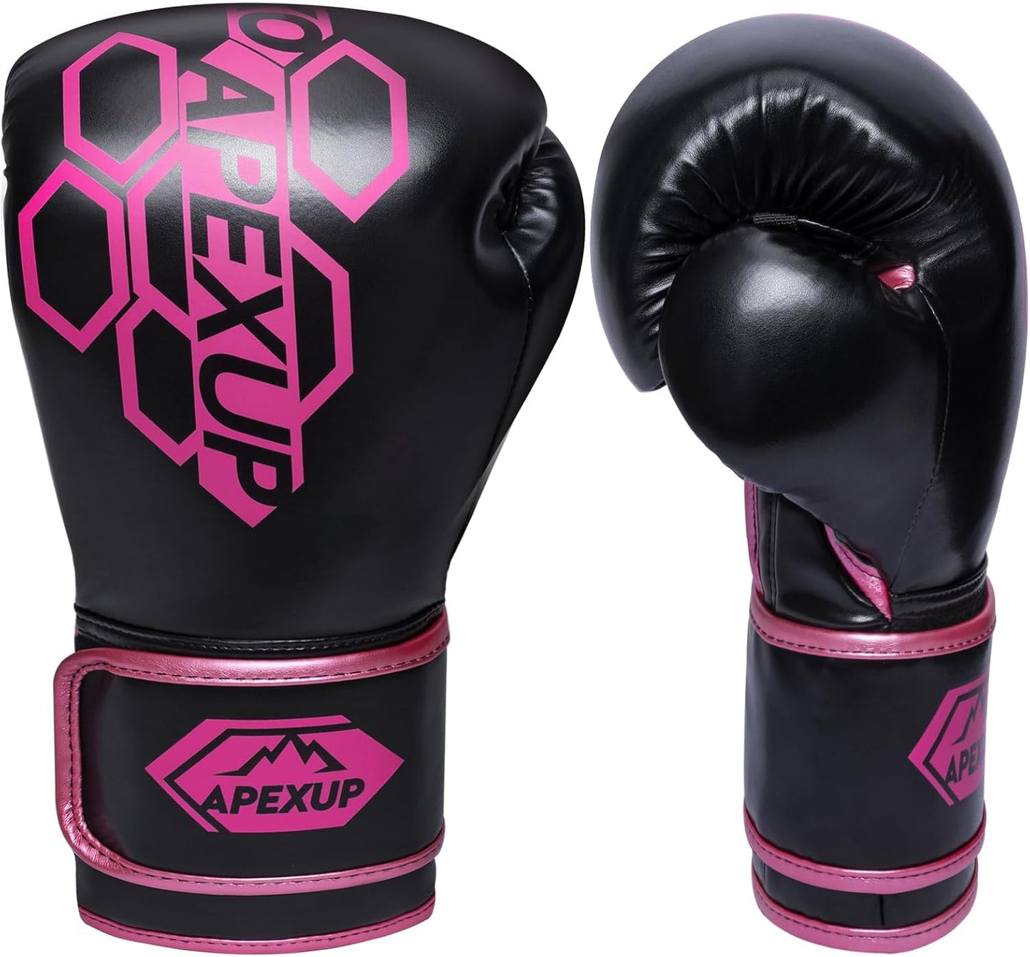 APEXUP Boxing Gloves for Men and Women - Pro Training Gear